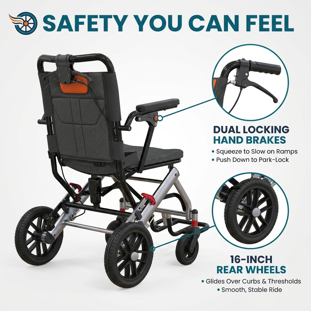 Wheelyte - Portable Light Wheelchair