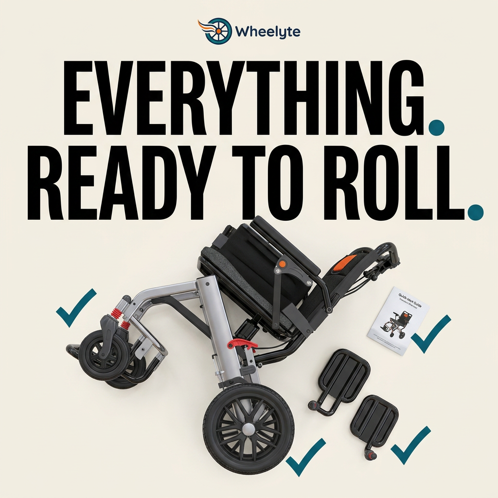 Wheelyte - Portable Light Wheelchair