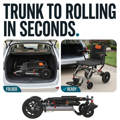 Wheelyte - Portable Light Wheelchair
